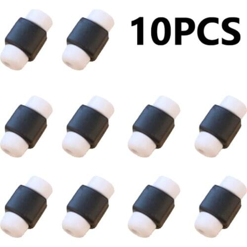 10Pcs Silicone USB Cable Protector Earphone Wire Cord Protection Cover Data Charger line Protective Sleeve For iPhone Data Cord