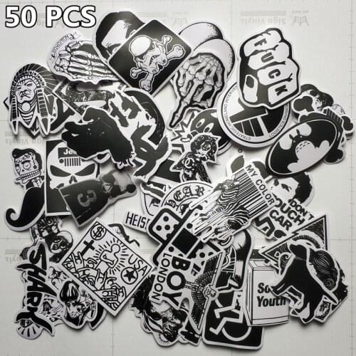 50PCS Car Stickers Child Graffiti Cartoon Fashion For Phone Laptop Tablet Ipad Macbook Luggage Trunk Bag Star Universe D50