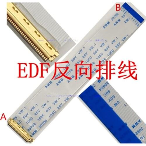 EDP screen wire 0.5mm gold plated head 20453 LED LCD 30P FFC flexible strip wire with I-PEX seat
