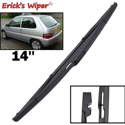 Ericks Wiper 14" Rear Wiper Blade For Citroen Saxo 1999 2000 2001 2002 2003 Windshield Windscreen Rear Window