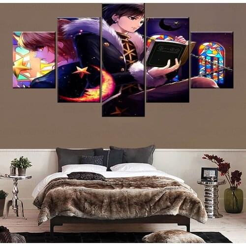 Animation Painting Modern Wall Home Decorative Bedroom Artwork 5 Piece Canvas Print Type Hunter x Hunter Phantom Brigade Picture
