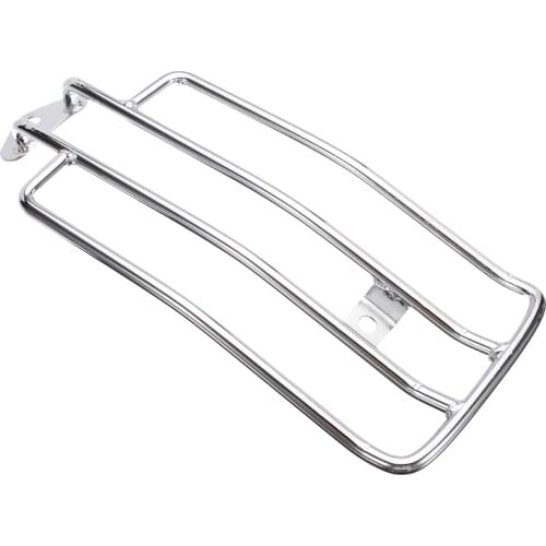 For 1PC Yamaha 1PC Chrome Solo Seat Rear Fender Luggage Rack Support V-Star 650 1100 1300 Custom and Classic Virago 250
