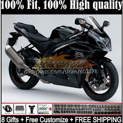 Injection For SUZUKI GSXR1000 K9 GSXR-1000 09 10 11 12 13 14CL.4 GSXR 1000 2011 2012 2013 2014 2015 2016 Fairings Glossy black
