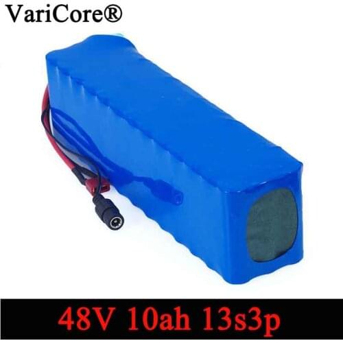 VariCore e-bike battery 48v 10ah 18650 li-ion battery pack bike conversion kit bafang 1000w 54.6v DIY batteries