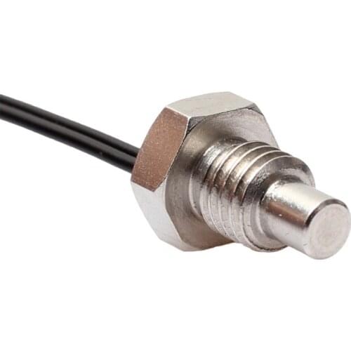 69HF NTC 10K Thermistor Temperature Sensor M8 Thread Probe Cable 1m 2m Waterproof