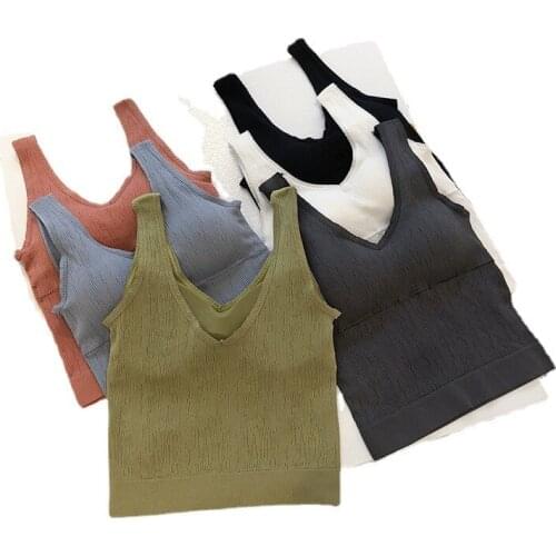 Causal Women Suspender Seamless Breast Wrapping Bra Wiping Anti Light Underwear Crop Tops Wrap Top Ladies Tops Women Top