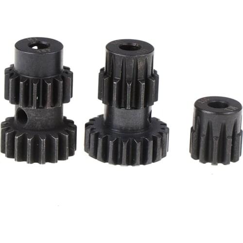 1pc M1 5mm 11t 13t 15t 17t 19t Pinion Motor Gear Combo Kit For 1/8 Rc Car Motor