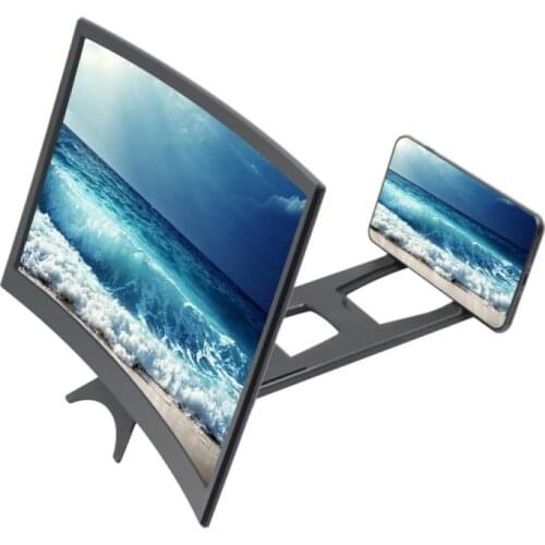 14/12 Inch Portable 3D Mobile Phone Screen Magnifier Portable Universal Screen Magnifying Glass Screen Extender