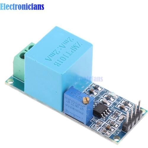 Active Single Phase Voltage Transformer Mutual Inductance Amplifier AC Output Voltage Sensor Module for Arduino Mega 2mA
