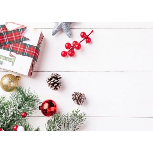 White Board Gift Christmas Decors Photo Backdrop Customized Background for Children Baby Pets Toy Photobooth Photography Props