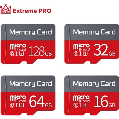 Memory Card Micro SD TF Card 128GB 64GB 32GB Class 10 Flash Microsd 4GB 8GB 16GB 32GB 256GB for Smartphone Adapter