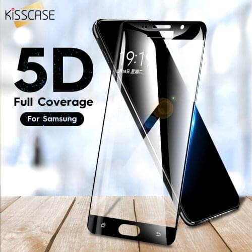 KISSCASE Tempered Glass on the for Samsung A5 A7 A3 2017 A6 2018 Protective Glass For Samsung J3 J5 J7 A5 2017 Screen protector