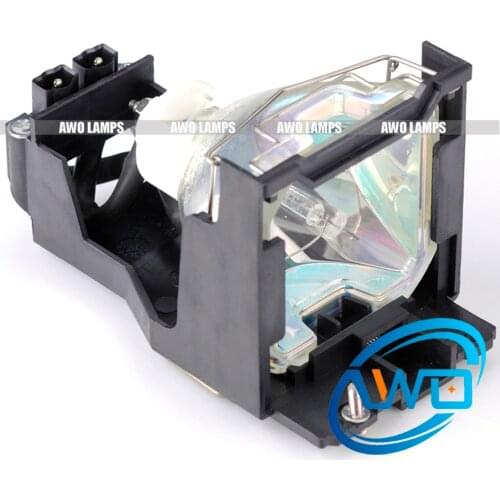 AWO projector lamp ET-LA730 for PANASONIC PT-L520/PT-L720/PT-L730NT/PT-L520NT/PT-L520U/PT-L720NT with housing/case