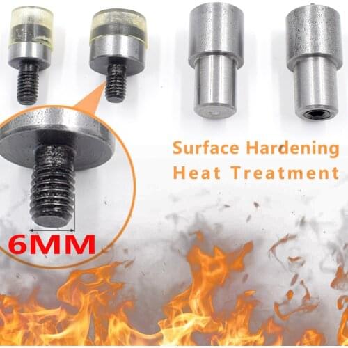 1set M6 Thread Interface Mold &50sets buttons with 12.5mm/15mm.Metal snap rivet mold. Button to install the tool