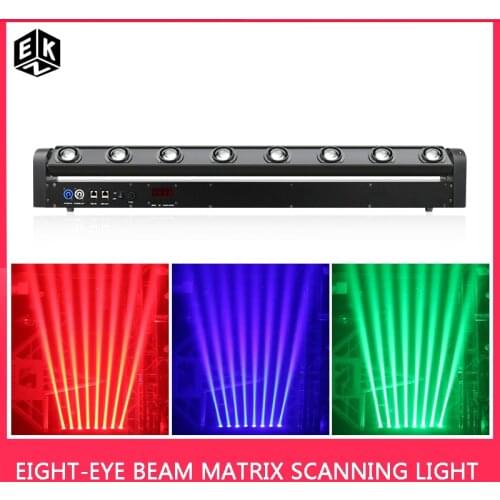 LED Bar Beam Moving Head Light RGBW 8x12W Perfect For Mobile DJ Disco Party Nightclub Dance Floor Bar
