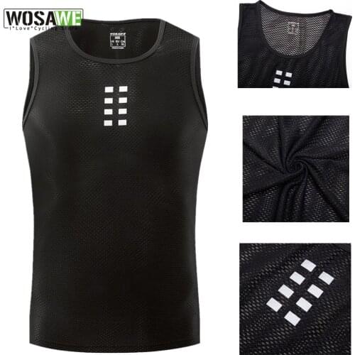 Cycling Jersey Sleeveless Summer Sport Underwear Shirts Quick-Dry Fitness Trainning Exercise T-Shirts Cycling Clothing