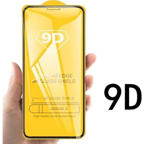 Full Glue Tempered Glass For iPhone 12 mini pro max 5D Tough Cover On iPhone 11 Pro X XS Max XR Protective Screen Protector
