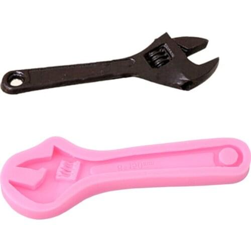 1PC 3D Repair Tools Wrench Silicone Mold DIY Party Cake Decorating Tools Cooking Baking Mould Kitchen Mould