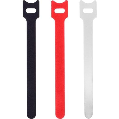 10pcs Fishing Rod Tie Holders Straps Belts Suspenders Fastener Hook Loop Cable Cord Ties Belt Fishing Tools Accessories