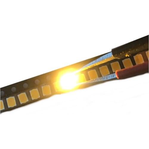 200pcs/lot SMD LED 2835 lamp beads highlight 0.2W orange amber light-emitting diode