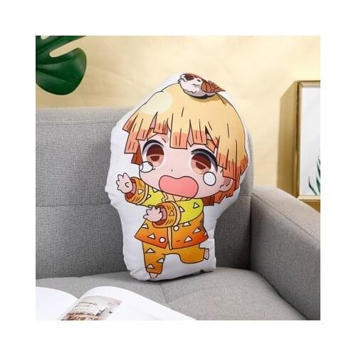 40cm Anime Demon Slayer: Kimetsu No Yaiba Kamado Tanjirou Kamado Nezuko Agatsuma Zenitsu Rengoku Kyoujurou Plush Pillow Doll