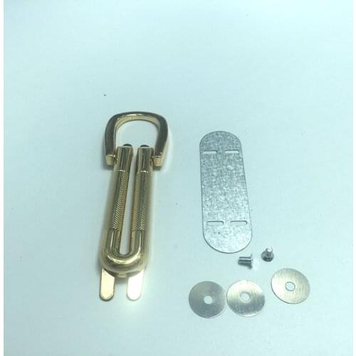 65 x 30 mm Bag Handle, Gold Metal Chain Bag Handle