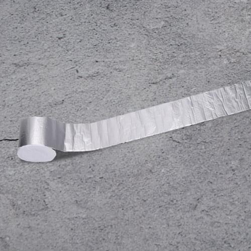 Aluminum Foil Butyl Rubber Tape Self Adhesive High temperature resistance Waterproof for Roof Pipe Repair Stop Leak Sticker