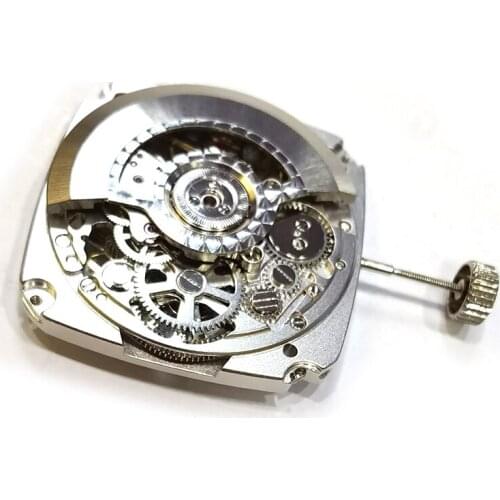 White Automatic Mechanical Replacement For ST25 Movement Three Hands Quartz Watch Movement Clock Accesory Repair Tool parts