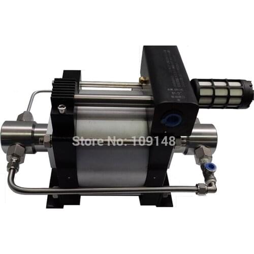 Free shipping Wellness Model :AT100 800 bar High flow High pressure air hydraulic test pump for pipe testing