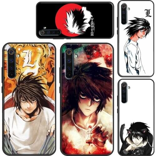 L Death Note For OnePlus 9 9Pro 7 8 8Pro 8T 9R Case For Realme 8 7 6 Pro Q3 C3 C11 C15 C21 GT Neo Cover