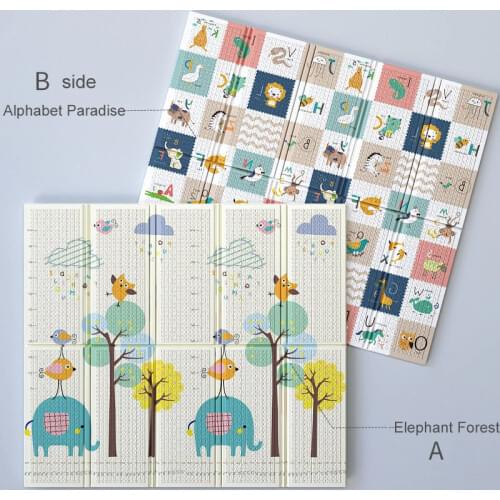 Baby toddler mat Childrens climbing mat Child safety protective carpet kid pattern durable cushion Baby play mat Foldable