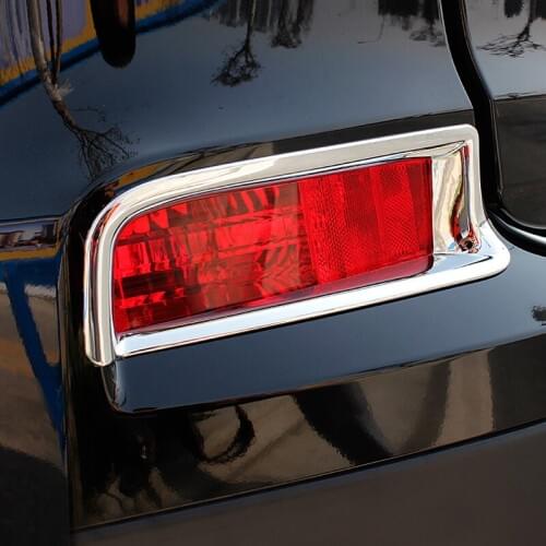 For Honda CRV CR-V 2015 2016 Accessories ABS Chrome Rear Tail Fog Light Lamp Bumper Cover Trim Sticker Car Styling 2Pcs