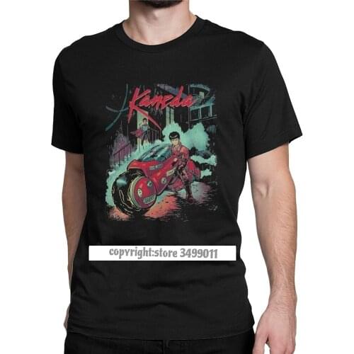 New Fashion Neo Tokyo Rain Akira T-Shirt Men Short Sleeve Cotton 3D T Shirts Manga Kaneda Japanese Anime Fitness Tee Shirt