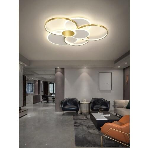 2021 new simple modern atmosphere household round living room lamp led ceiling lamp Nordic ultra-thin bedroom lamp