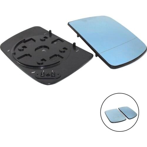 A Pair Car Aspherical Glass Left Right Mirror Rear View Mirror Lens For Bmw E53 X5 99-06 Car Replacement External Accessories
