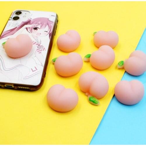 Peach squishy jumbo Funny Toy Soft Stress And Anxiety Relief Toys Diy Decor Antistress Squishy Funny Gadgets Decompression Toy