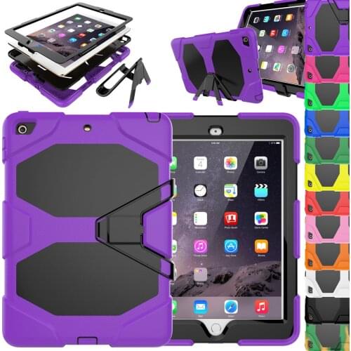 Case For iPad Pro 10.5 Case Shockproof Heavy Duty Stand Case for iPad Air 3 2019 Cover Full Body Silicone Kickstand Case