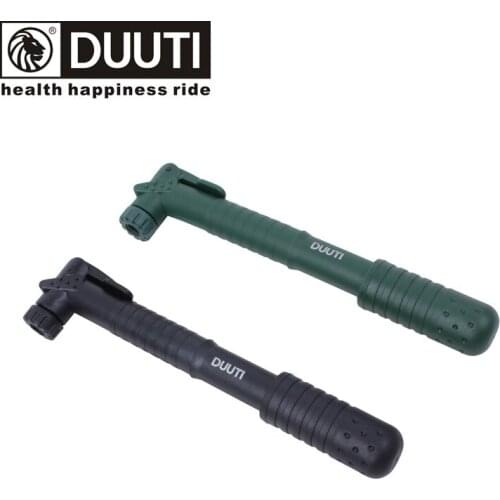 DUUTI Hand Mini Bicycle Pump Tire Air Inflator Schrader Presta Valve Ball Needle Hose MTB Accessories Portable Bike B-ball Pump