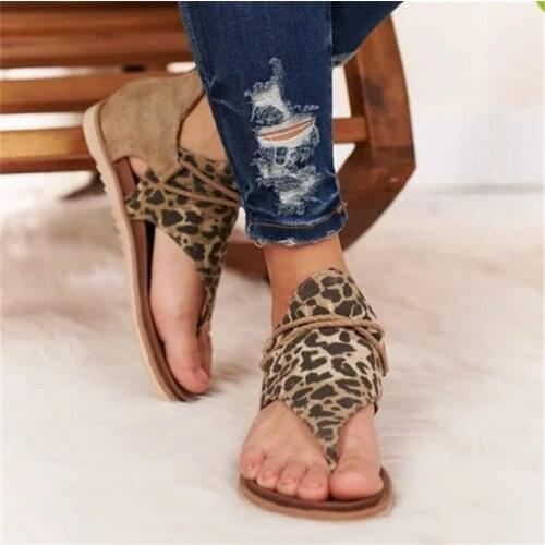 New Fashion Shoes Women Summer Zapatos De Mujer Women Flat Sandals Breathable Anti-slip Back Zipper Open Toe For Beach Holiday