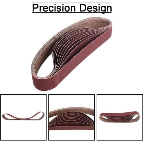 6Pcs 4" x 36" Grinding Polishing Aluminium Oxide Sander Sanding Belts 100mm X 915mmFor Wood Buffing 60/80/100/120/150/180/240/3