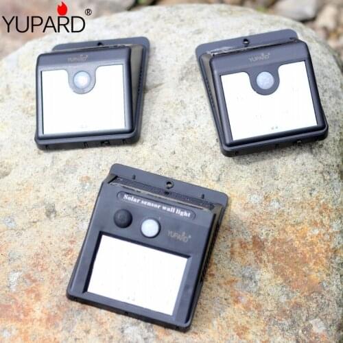 SMD LED Solar Power Street Light Motion Sensor Lamp Waterproof Panel PIR Garden Decoration Lighting Outdoor Pathway Wall Lights