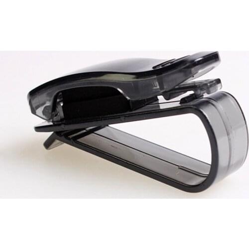 Universal Car Auto Sun Visor Glasses Box Sunglasses Clip Card Ticket Holder Fastener Pen Case Eyeglasses Accessories