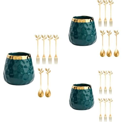 Stainless Steel Fruit Fork Household Set Fruit Sign Dessert Fork Cake Fork