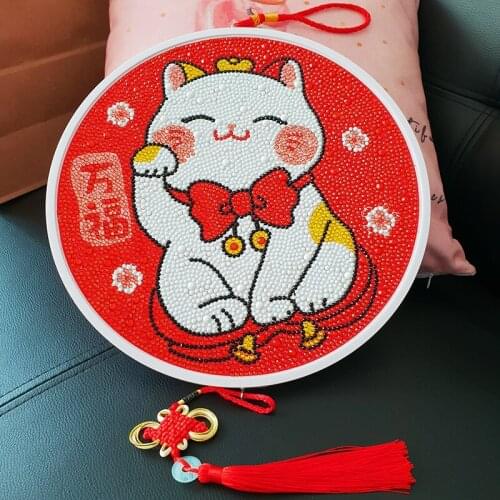 Cross Stitch New Crystal Diamond Painting Full Crystal Embellishment Stick-on Crystals Ceramic Tile Collage Small Small Pieces