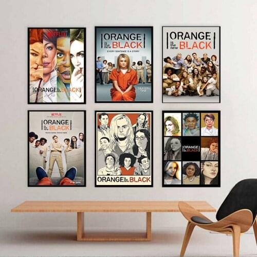 Womens prison Nordic Prints Poster Modular Canvas Print Painting Wall Art Picture for Home Decor