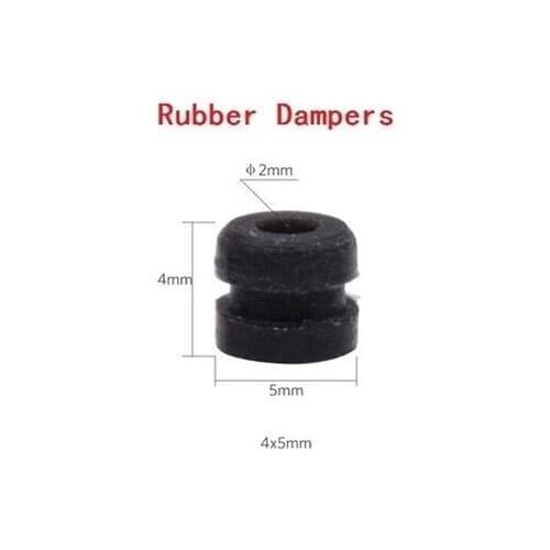 20pcs/lot M2 Anti-Vibration Rubber Damping Absorber Rubber Ball for mini F3 F4 Flight Controller