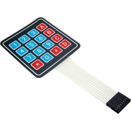 4X4 key module Tact switch 4x4 film rectangular chip computer keyboard extended keyboard