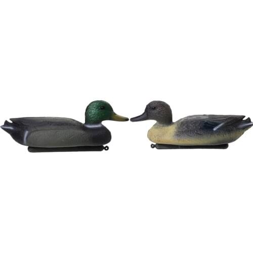 6 Pcs 3D Lifelike Hunting Duck Decoy PE Hunting Docoy Floating Lure for Outdoor Hunting Fishing Garden Yard Pool Ornaments