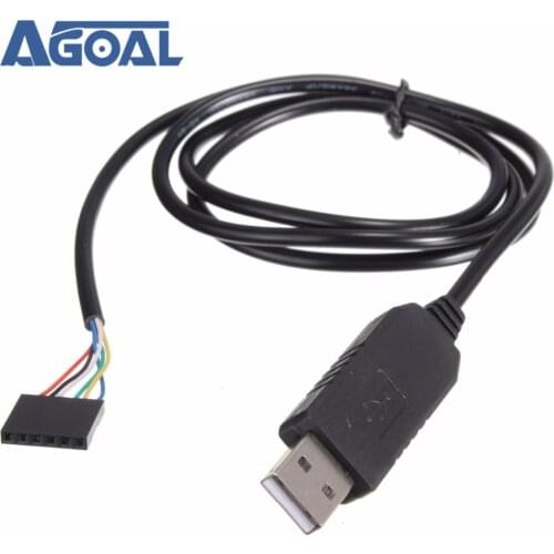 6Pin FTDI FT232RL USB To Serial Adapter Module USB TO TTL RS232 Cable