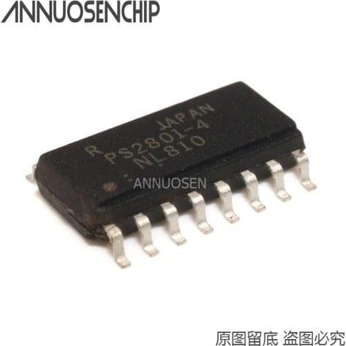 Free shipping 100PCS PS2801 PS2801-4 SOP-16 NEW ORIGINAL